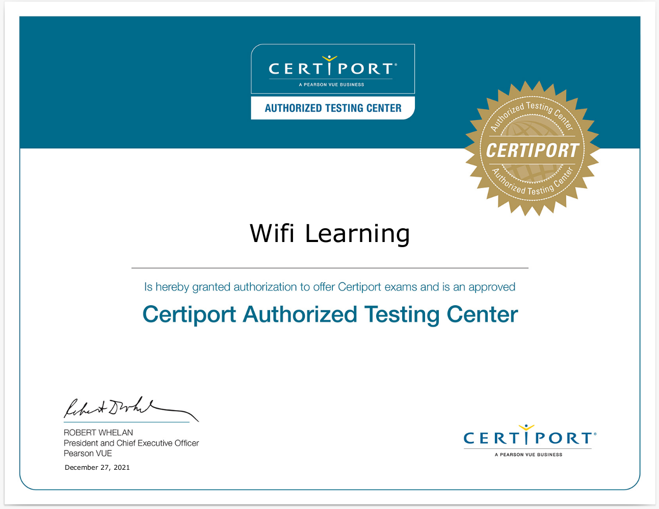 Certiport Authorized